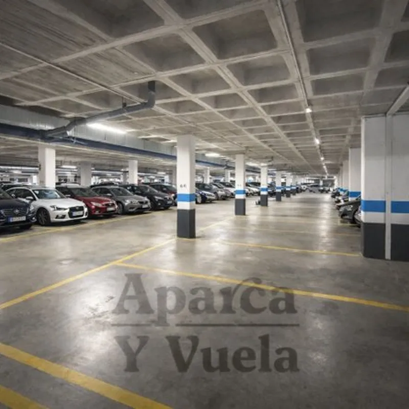 Instalaciones parking cubierto aeropuerto Madrid